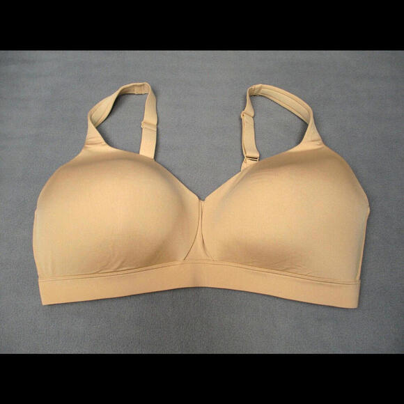 Other - Duluth  Trading Armachillo Teeluxe Bra 40D 40 D  Nude  Wireless Comfort